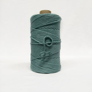 Recycled Luxe Macrame String // Teal