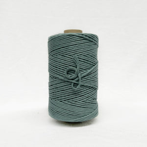 Recycled Luxe Macrame String // Vintage Teal