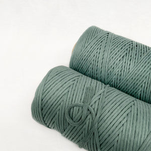 Recycled Luxe Macrame String // Vintage Teal