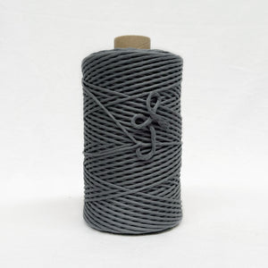 Recycled Luxe Macrame String // Lava Grey