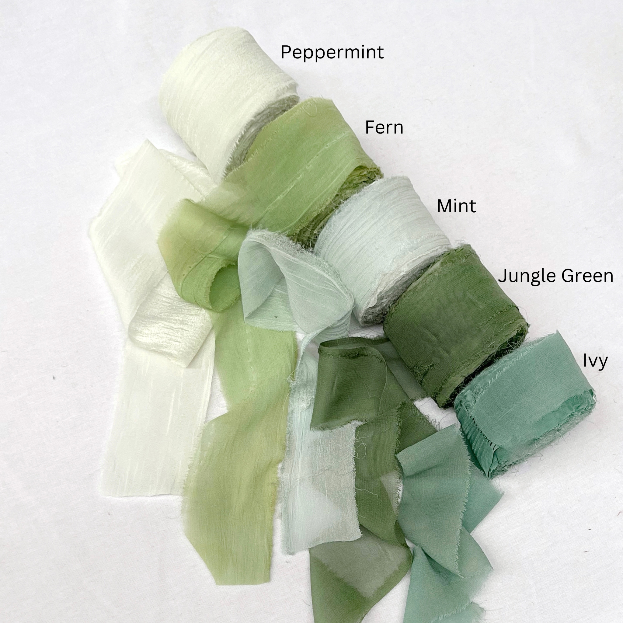 Chiffon Ribbon Rolls Mary Maker Studio Macrame Weaving