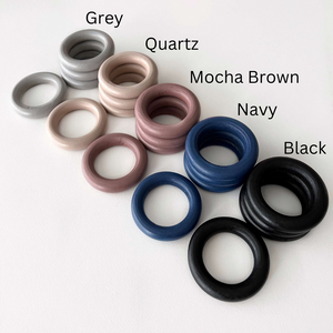 gre brown blue and black wooden rings for craft