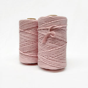Recycled Luxe Macrame String // Pink Lemonade