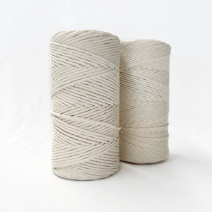 Natural Macrame Cotton String // 5mm