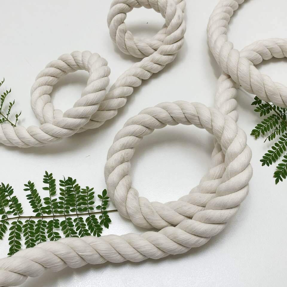 Macrame Cotton Rope, String & Cord  Buy Macrame Cotton String Online  Tagged 3Ply Twisted Rope - Mary Maker Studio - Macrame & Weaving Supplies  and Education.
