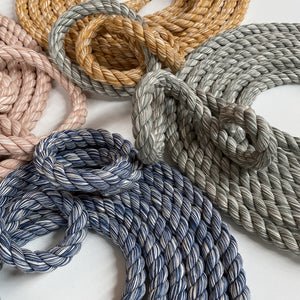 Mary Maker Studio 3Ply Twisted Rope 15mm Coloured Macrame Rope macrame cotton macrame rope macrame workshop macrame patterns macrame