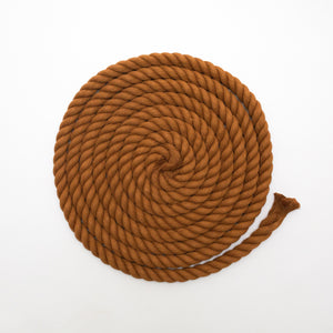 Mary Maker Studio 3Ply Twisted Rope Amber 1m 20mm Coloured Macrame Rope macrame cotton macrame rope macrame workshop macrame patterns macrame