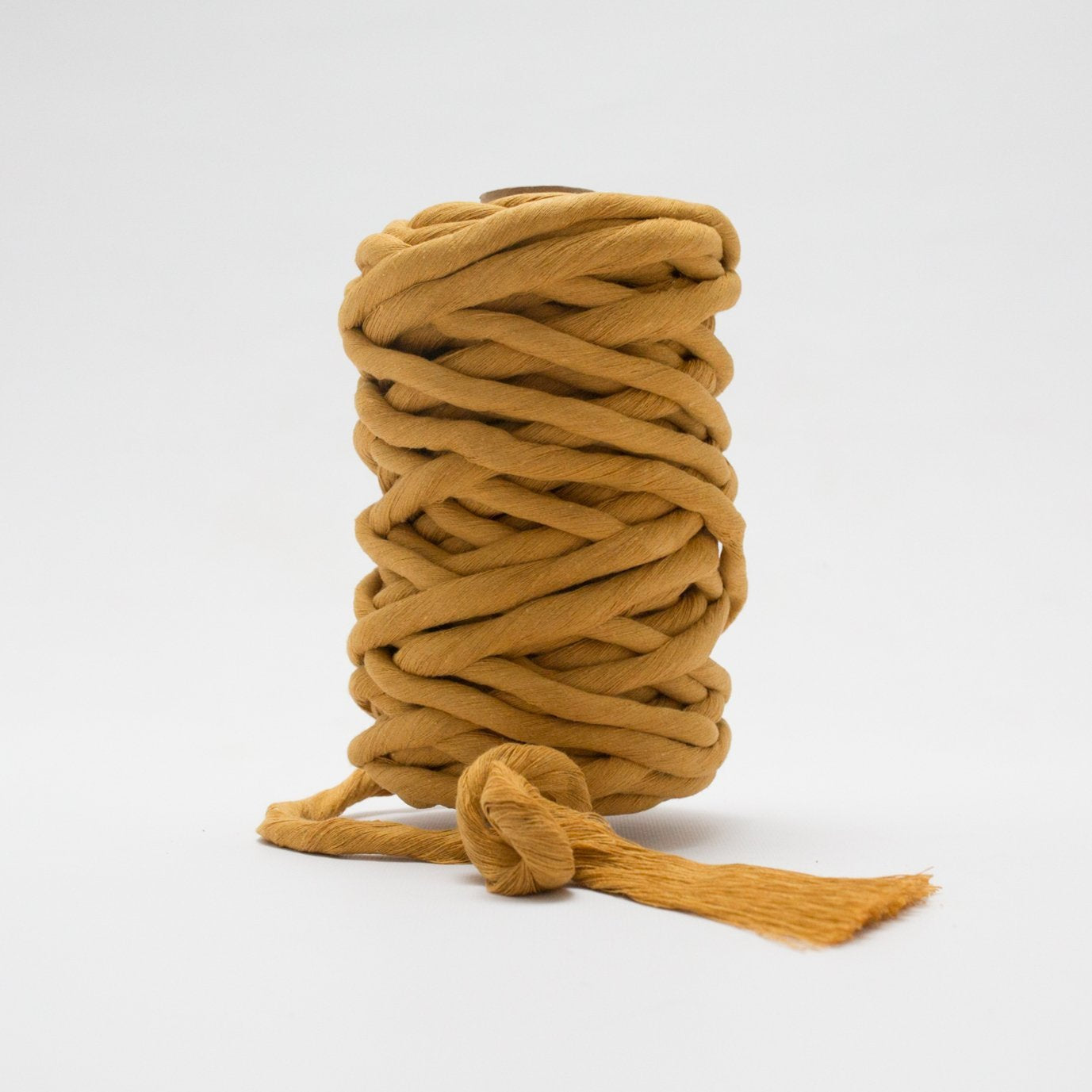 Mustard // Macrame Luxe Cotton String - 12mm - Mary Maker Studio