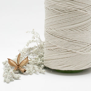 Mary Maker Studio Cotton String Natural // Macrame Luxe Cotton String - 3mm 1KG macrame cotton macrame rope macrame workshop macrame patterns macrame