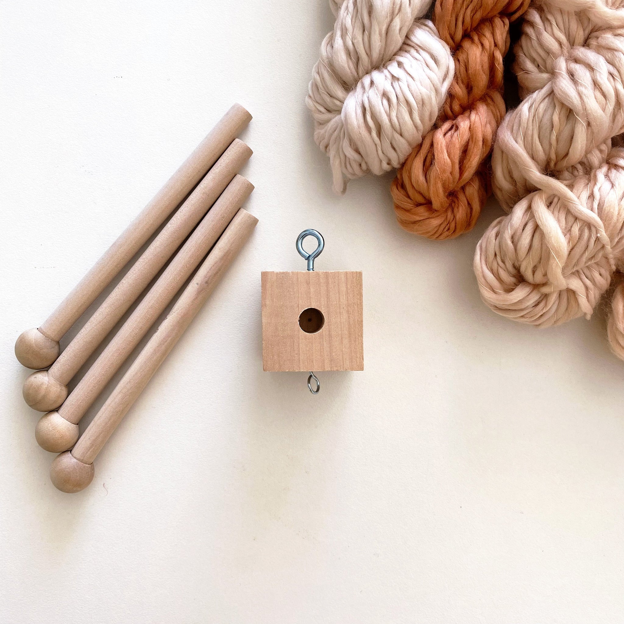 Wooden Rings - Mary Maker Studio - Macrame & Weaving Supplies and Education.