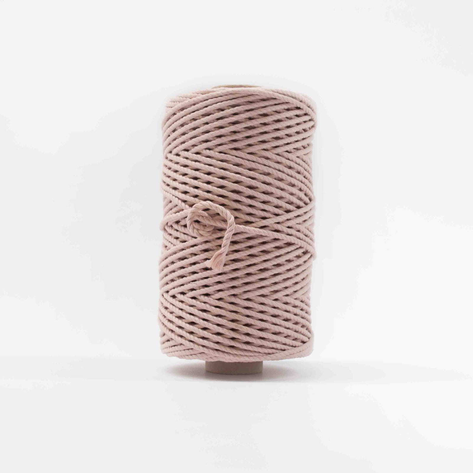 Mary Maker Studio Luxe Colour Cotton 4mm 1KG Recycled Luxe Macrame Rope // Bisque macrame cotton macrame rope macrame workshop macrame patterns macrame