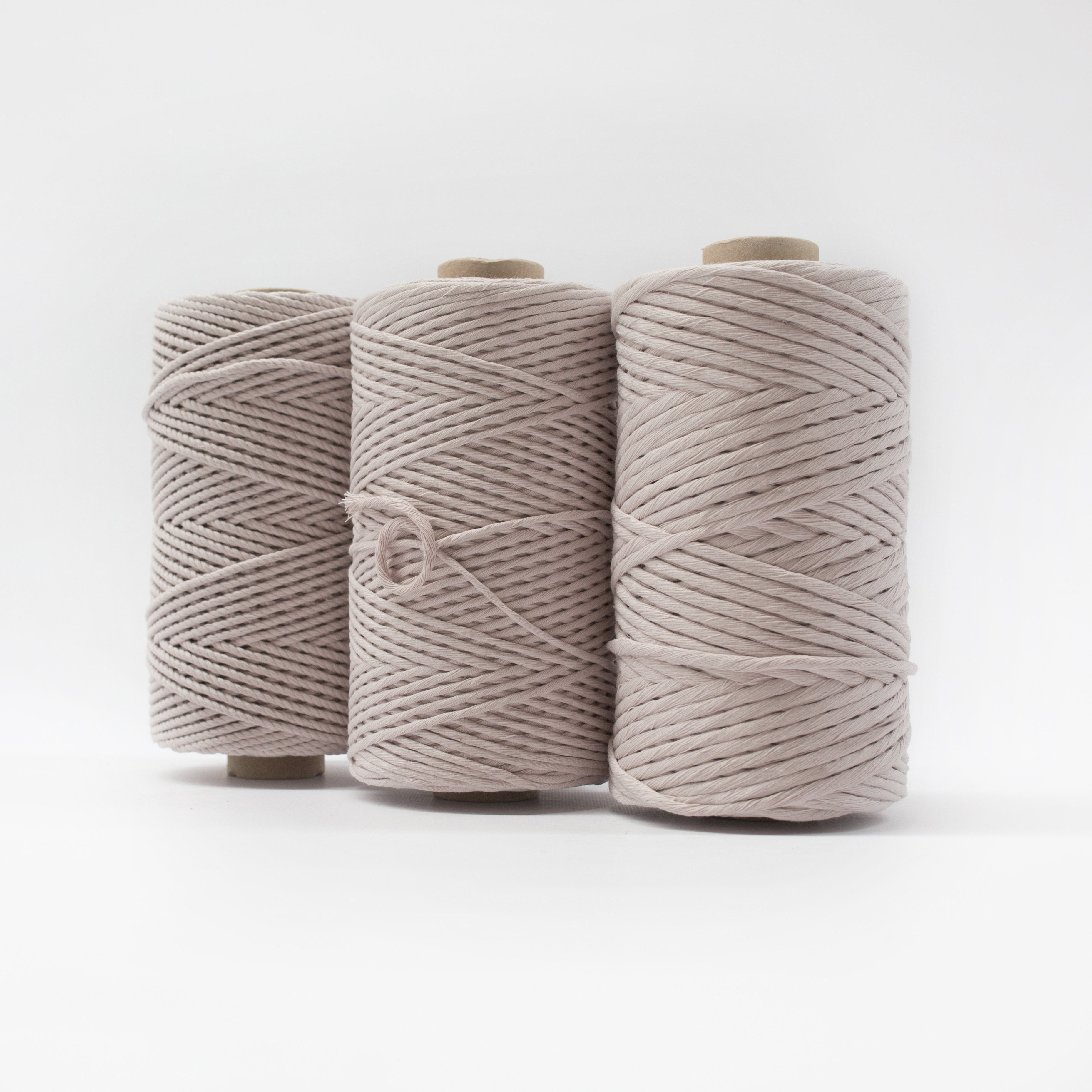 Recycled Luxe Macrame Cotton Rope - Mary Maker Studio - Macrame ...