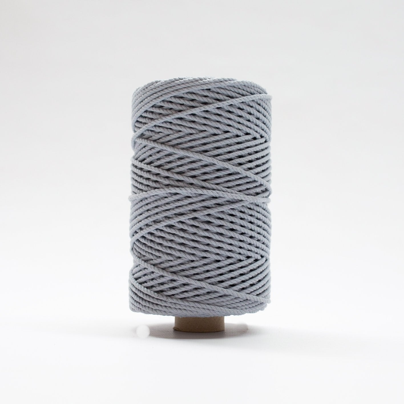 Mary Maker Studio Luxe Colour Cotton 4mm 1KG Recycled Luxe Macrame Rope // Nimbus Blue macrame cotton macrame rope macrame workshop macrame patterns macrame