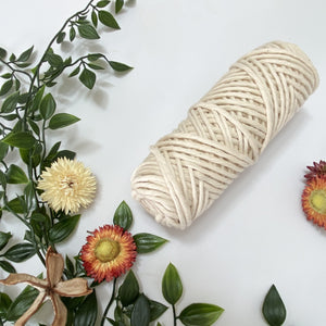 Mary Maker Studio Luxe Colour Cotton Natural 3mm Minis - Luxe Cotton String (50 Colours) macrame cotton macrame rope macrame workshop macrame patterns macrame