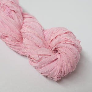 Mary Maker Studio ribbons Candy Pink Silk Chiffon Ribbon macrame cotton macrame rope macrame workshop macrame patterns macrame