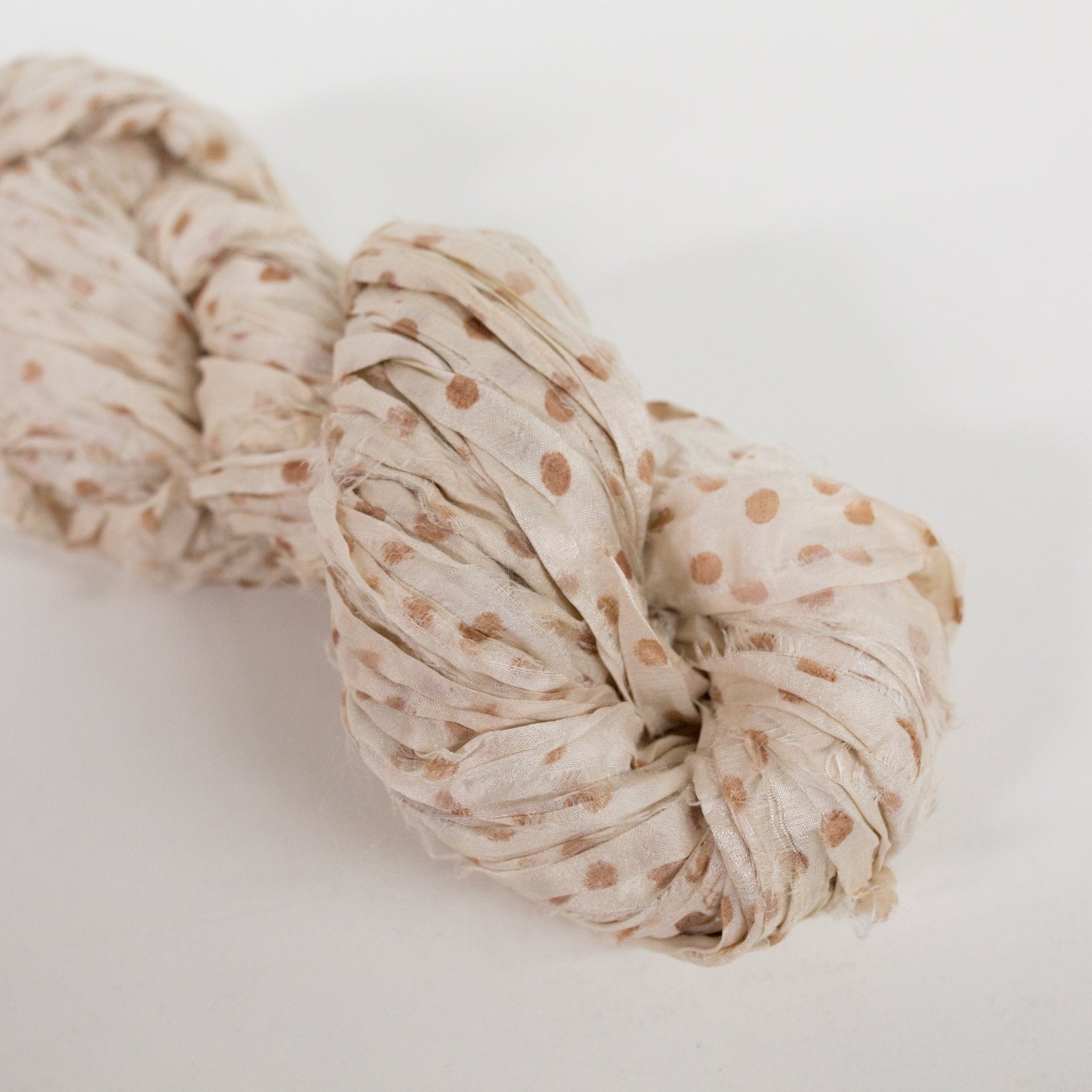 Sari Silk Polkadot Ribbon - Mary Maker Studio - Macrame & Weaving ...