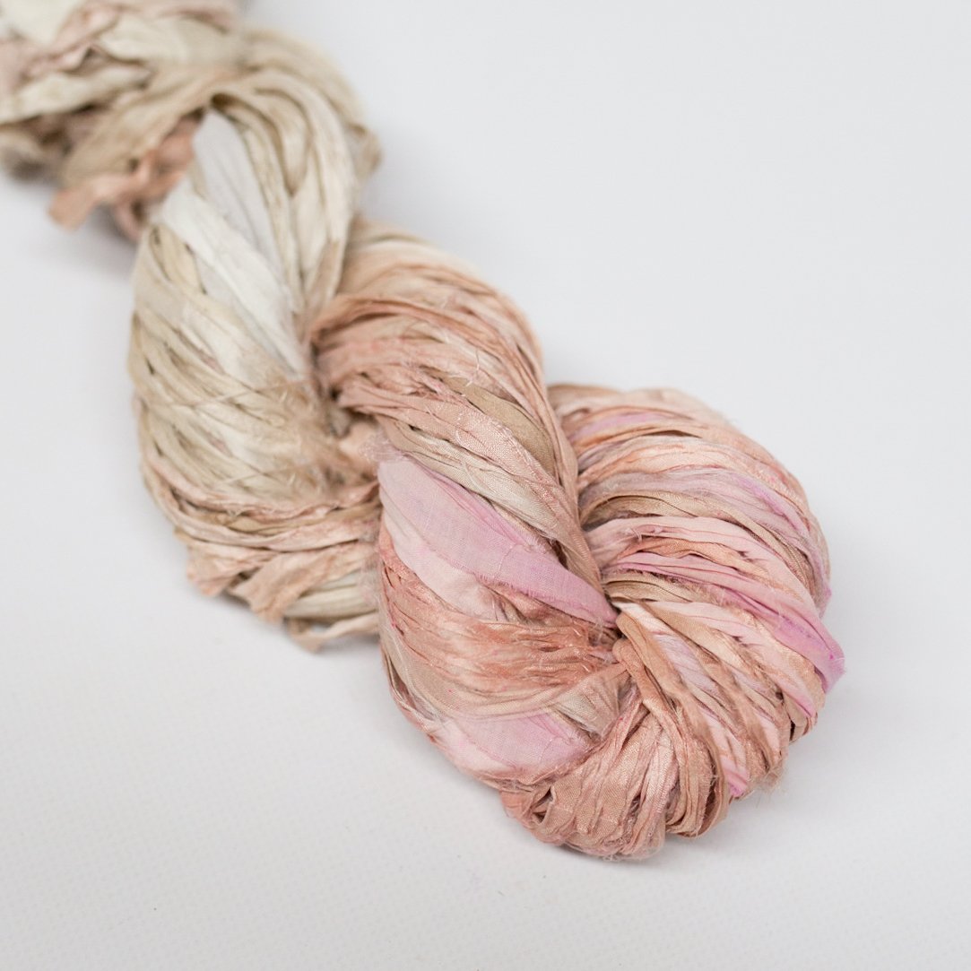 Recycled Sari Silk Ombre' Ribbon - Mary Maker Studio