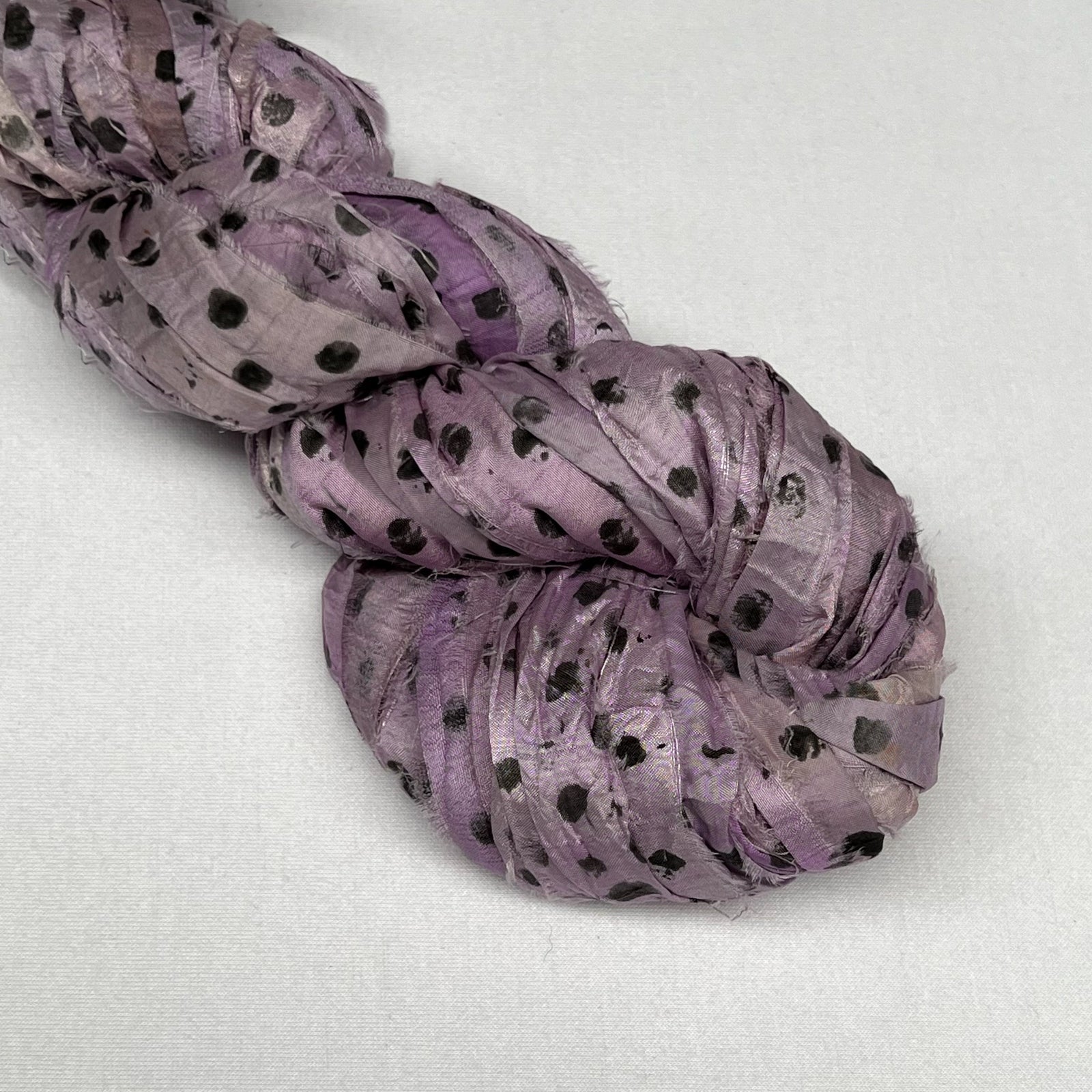 Mary Maker Studio ribbons Sari Silk Polkadot Ribbon macrame cotton macrame rope macrame workshop macrame patterns macrame