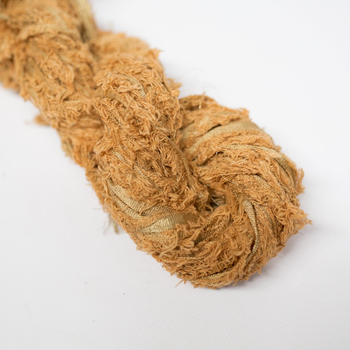 Mary Maker Studio ribbons Mustard Metallic Cotton Frizz Ribbon macrame cotton macrame rope macrame workshop macrame patterns macrame