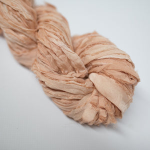 Mary Maker Studio ribbons Peach Silk Chiffon Ribbon macrame cotton macrame rope macrame workshop macrame patterns macrame