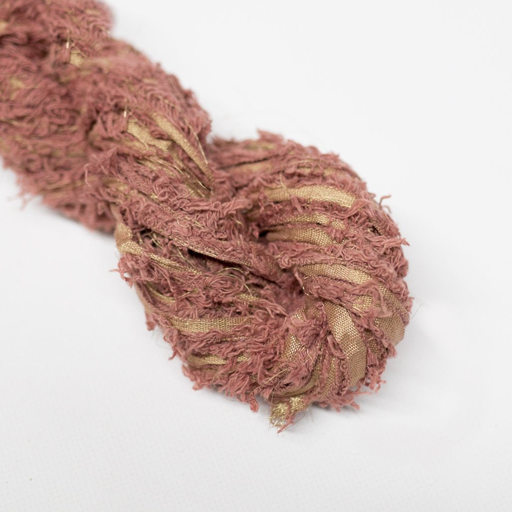 Mary Maker Studio ribbons Rose Gold Metallic Cotton Frizz Ribbon macrame cotton macrame rope macrame workshop macrame patterns macrame