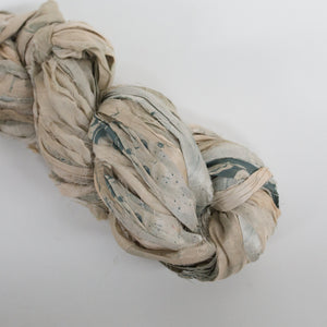 Mary Maker Studio ribbons Tidal Marble Recycled Sari Silk Ribbon macrame cotton macrame rope macrame workshop macrame patterns macrame