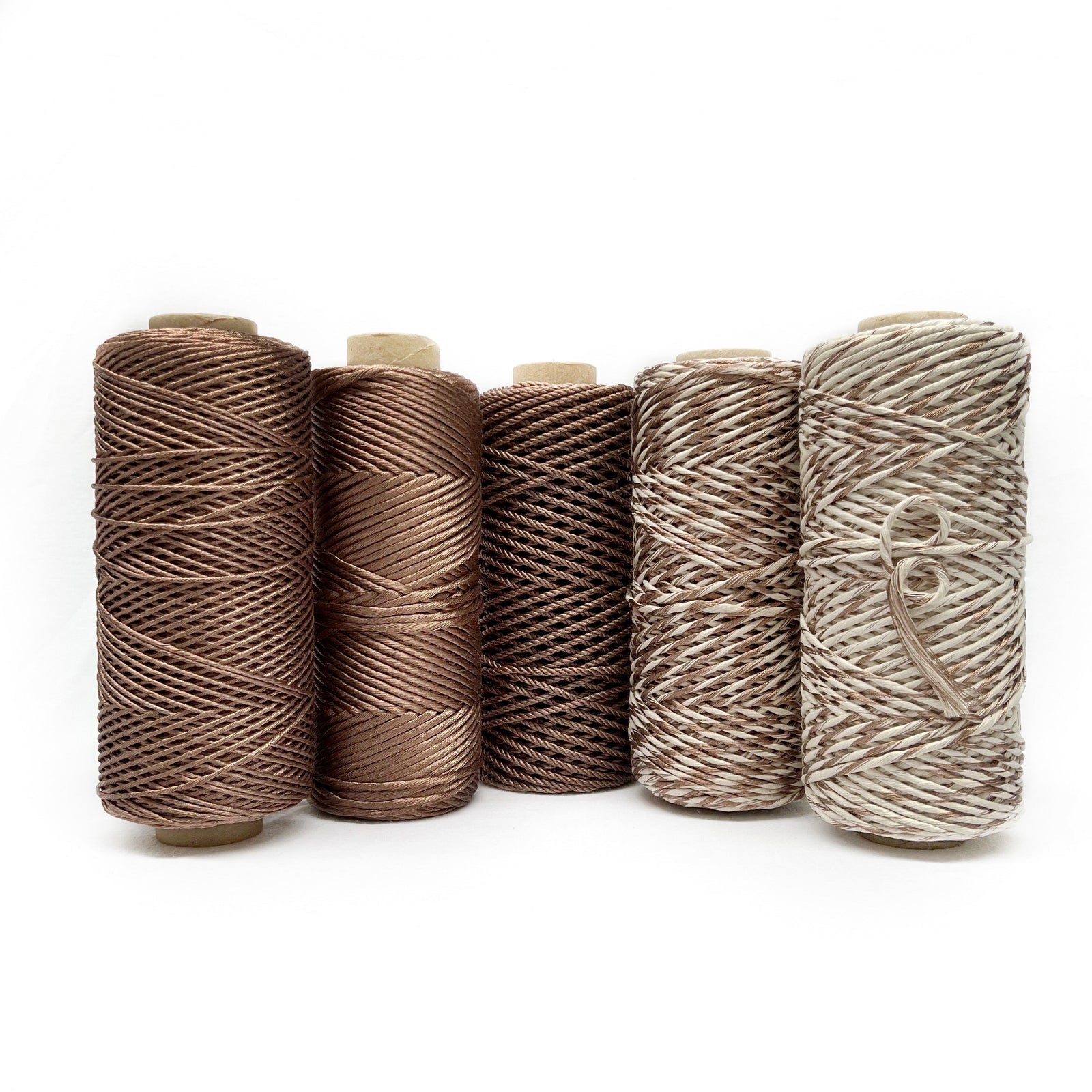 Mary Maker Studio SHIMMER Bronze || Metallic Macrame String & Rope macrame cotton macrame rope macrame workshop macrame patterns macrame