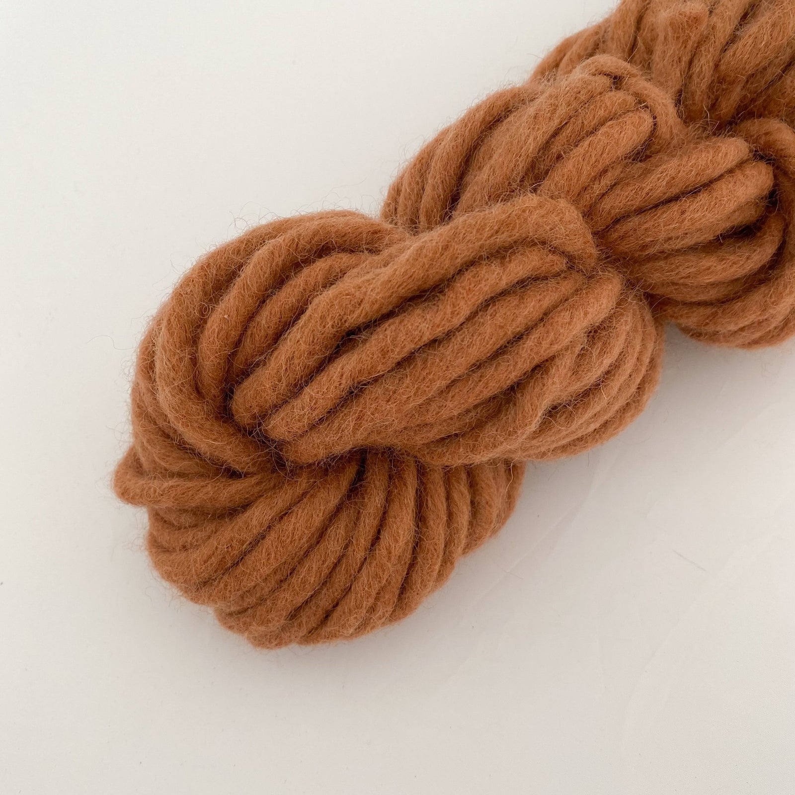 Mary Maker Studio speciality fibre Toasted Honey Felted Finger Rope macrame cotton macrame rope macrame workshop macrame patterns macrame