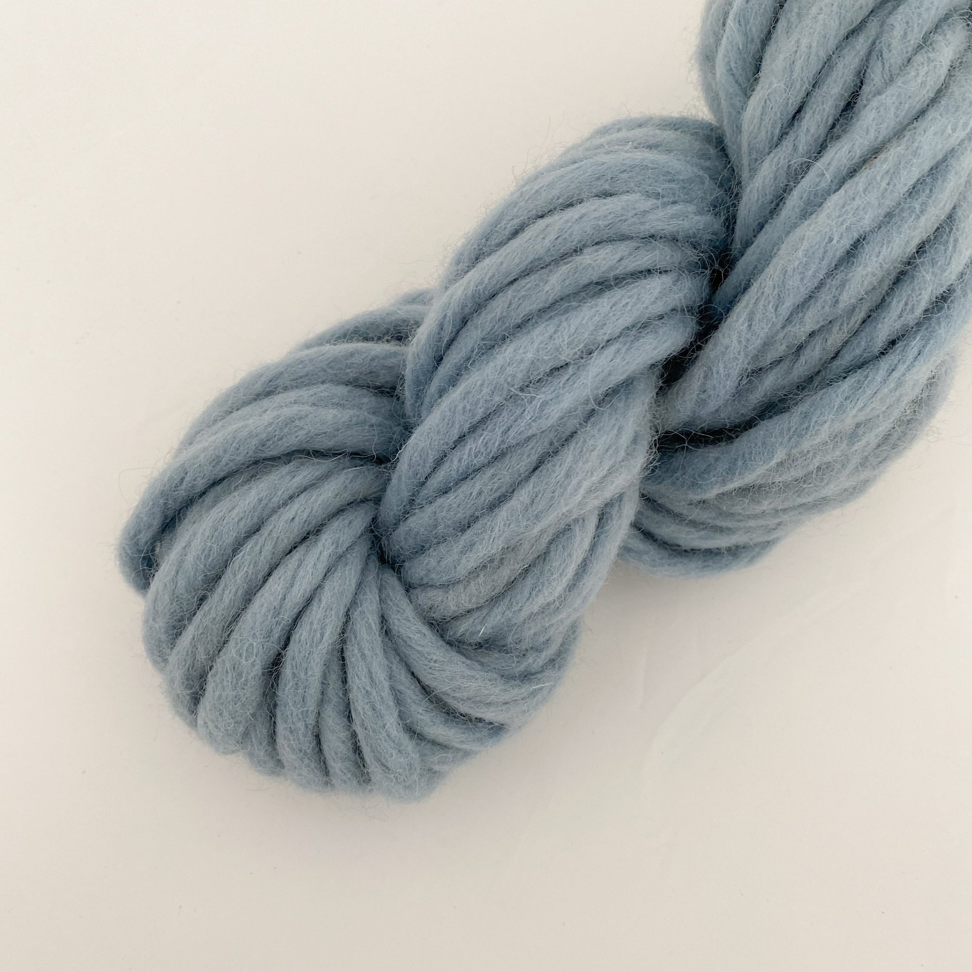 Mary Maker Studio speciality fibre Vintage Blue Felted Finger Rope macrame cotton macrame rope macrame workshop macrame patterns macrame