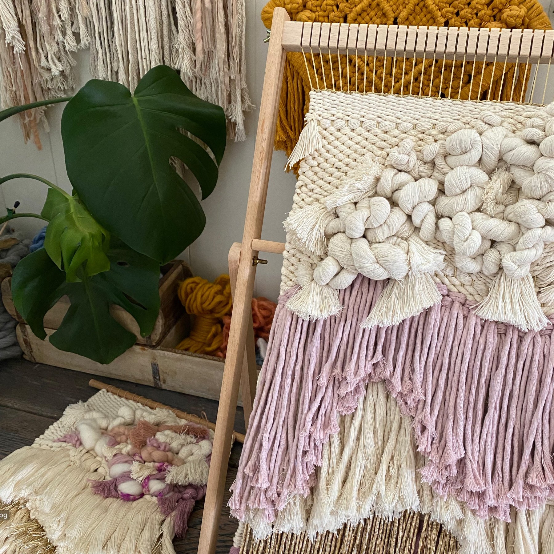 Weaving Loom & Macrame Frames Supplies | Buy Weaving Loom Online - Mary ...