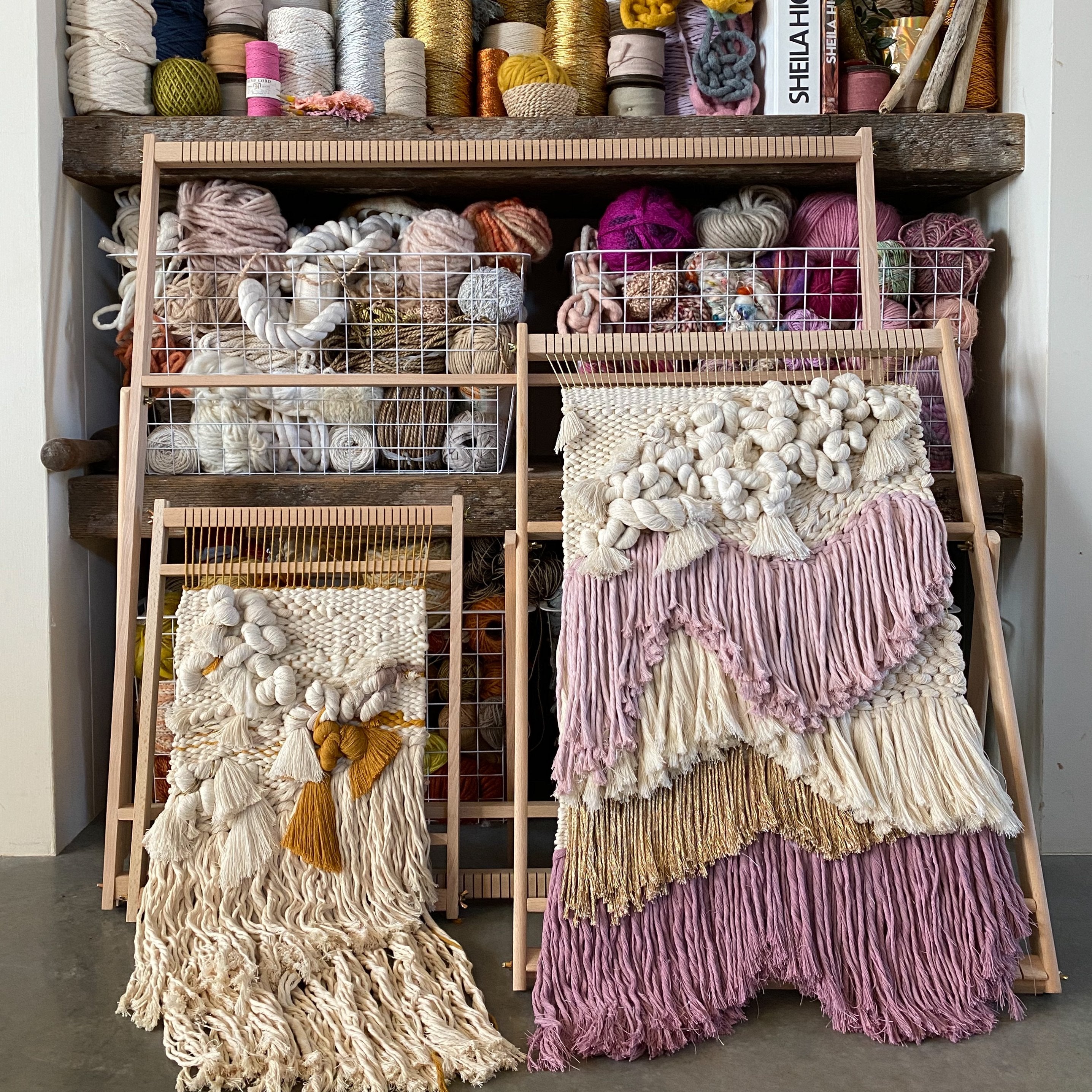 Weaving Loom & Macrame Frames Supplies | Buy Weaving Loom Online - Mary ...