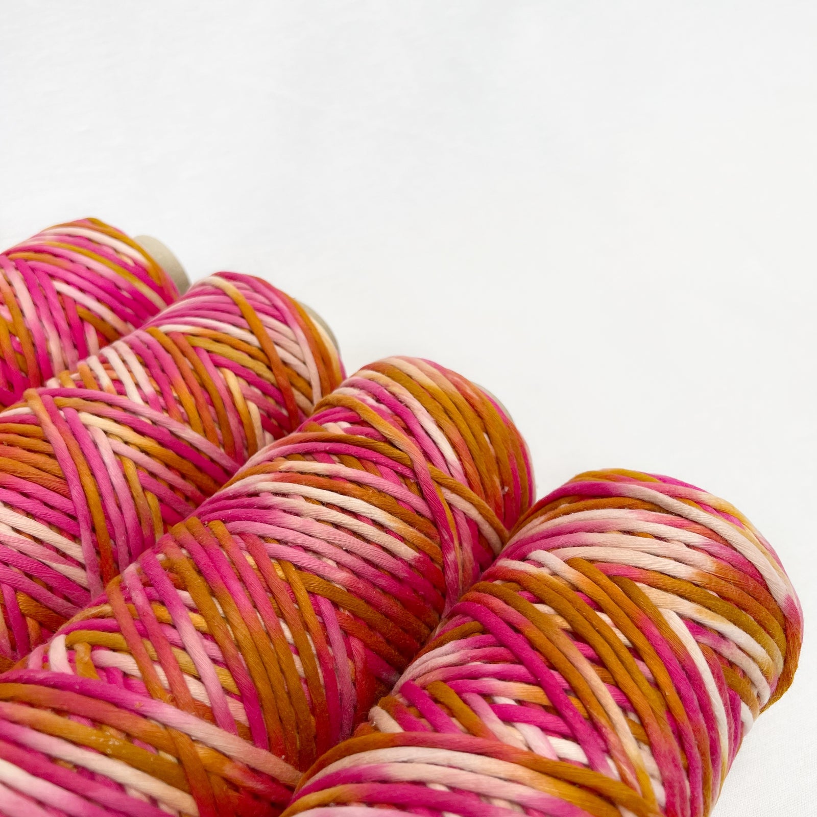 Hand Painted Macrame String // Cherry Pie