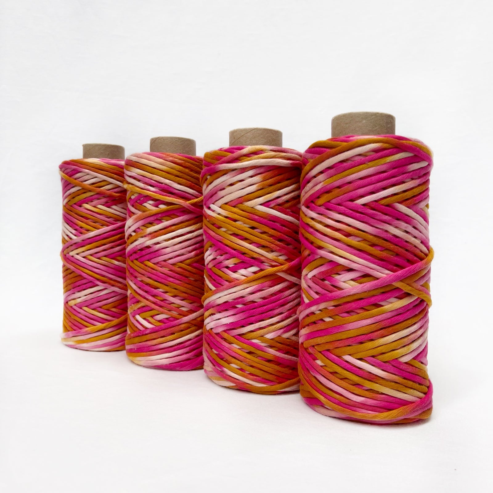 Hand Painted Macrame String // Cherry Pie