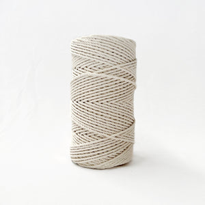 Macrame Cotton Rope // Natural 4mm - Wholesale Available - Mary