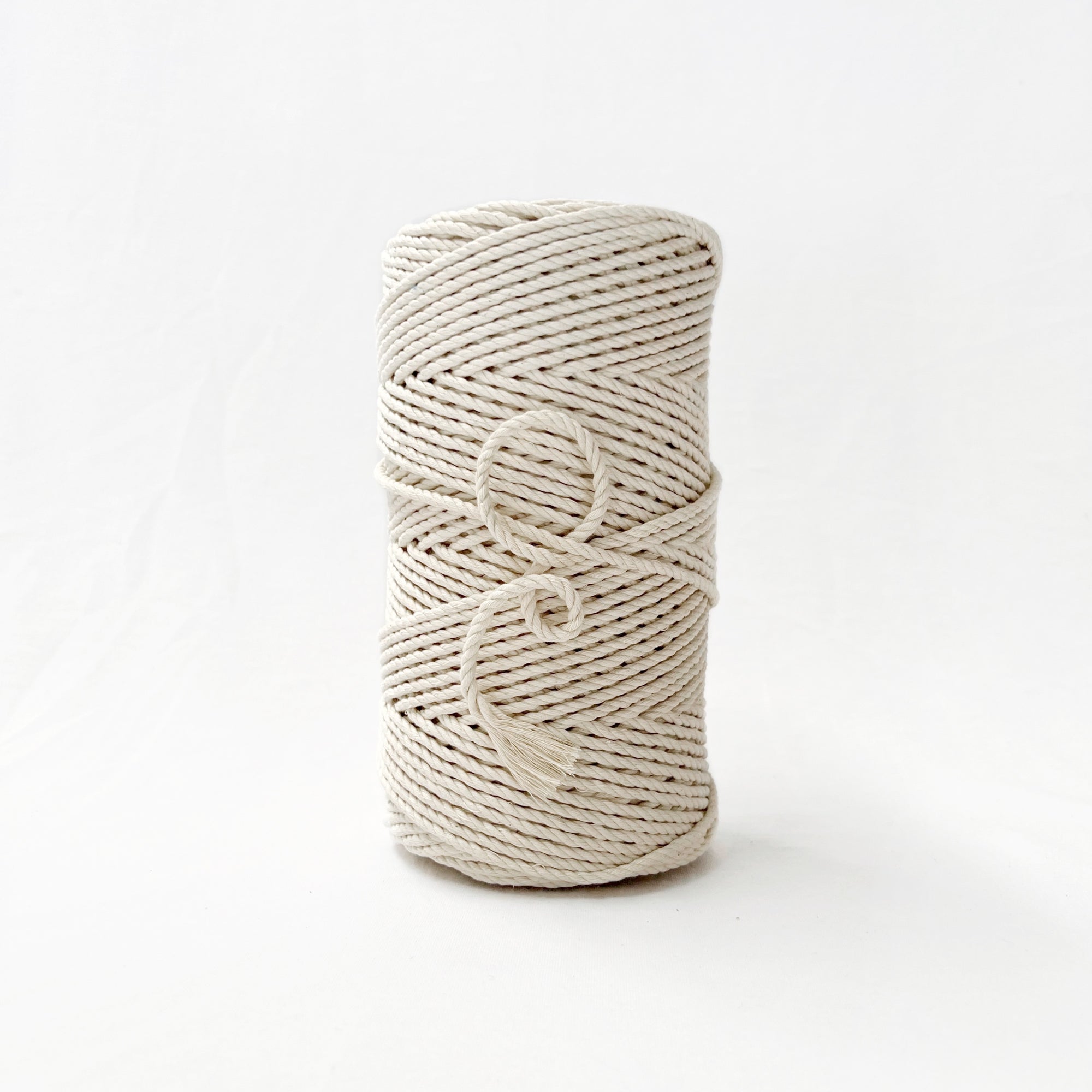 Natural Macrame Cotton Rope // 4mm