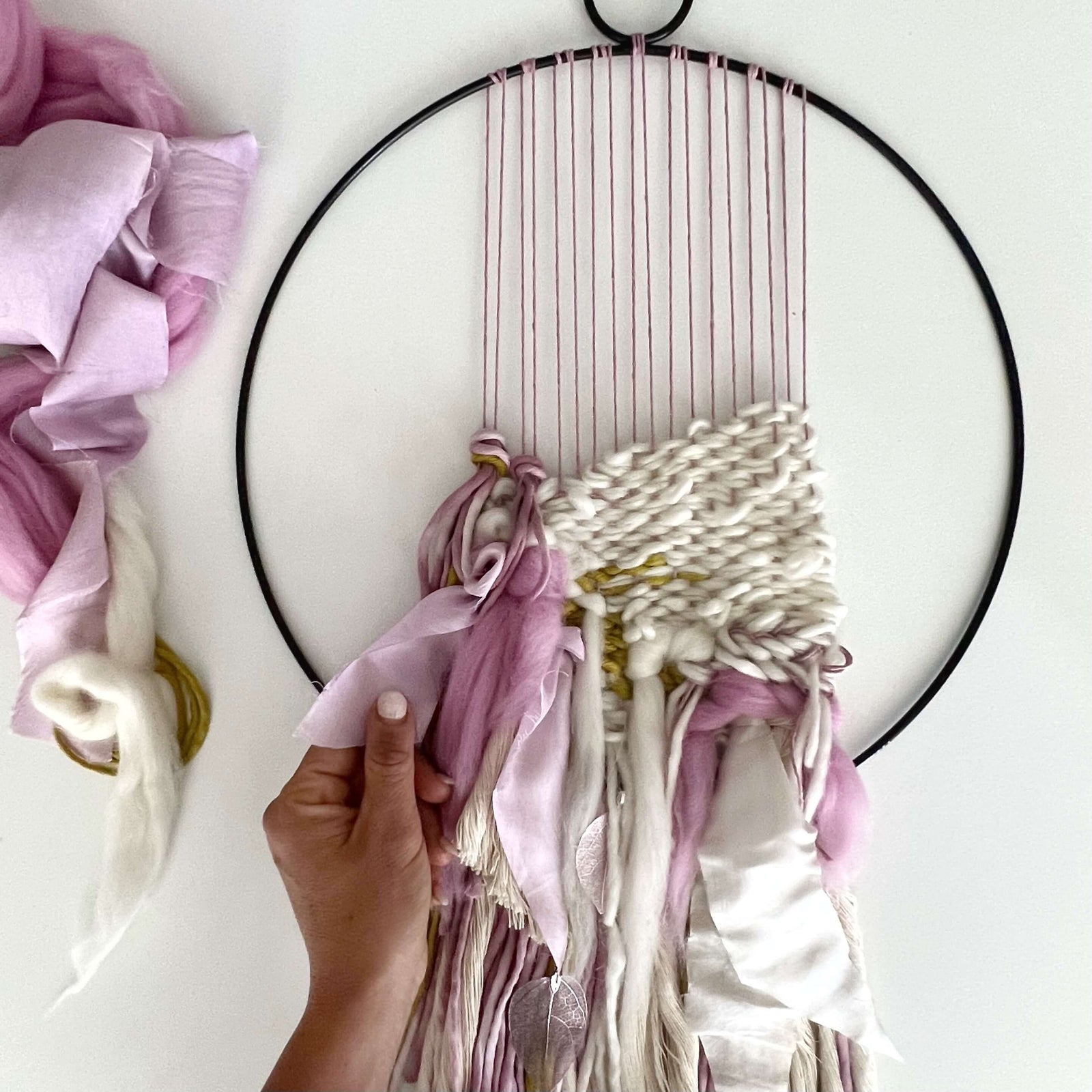 Round Metal Ring | Circle Frame Loom