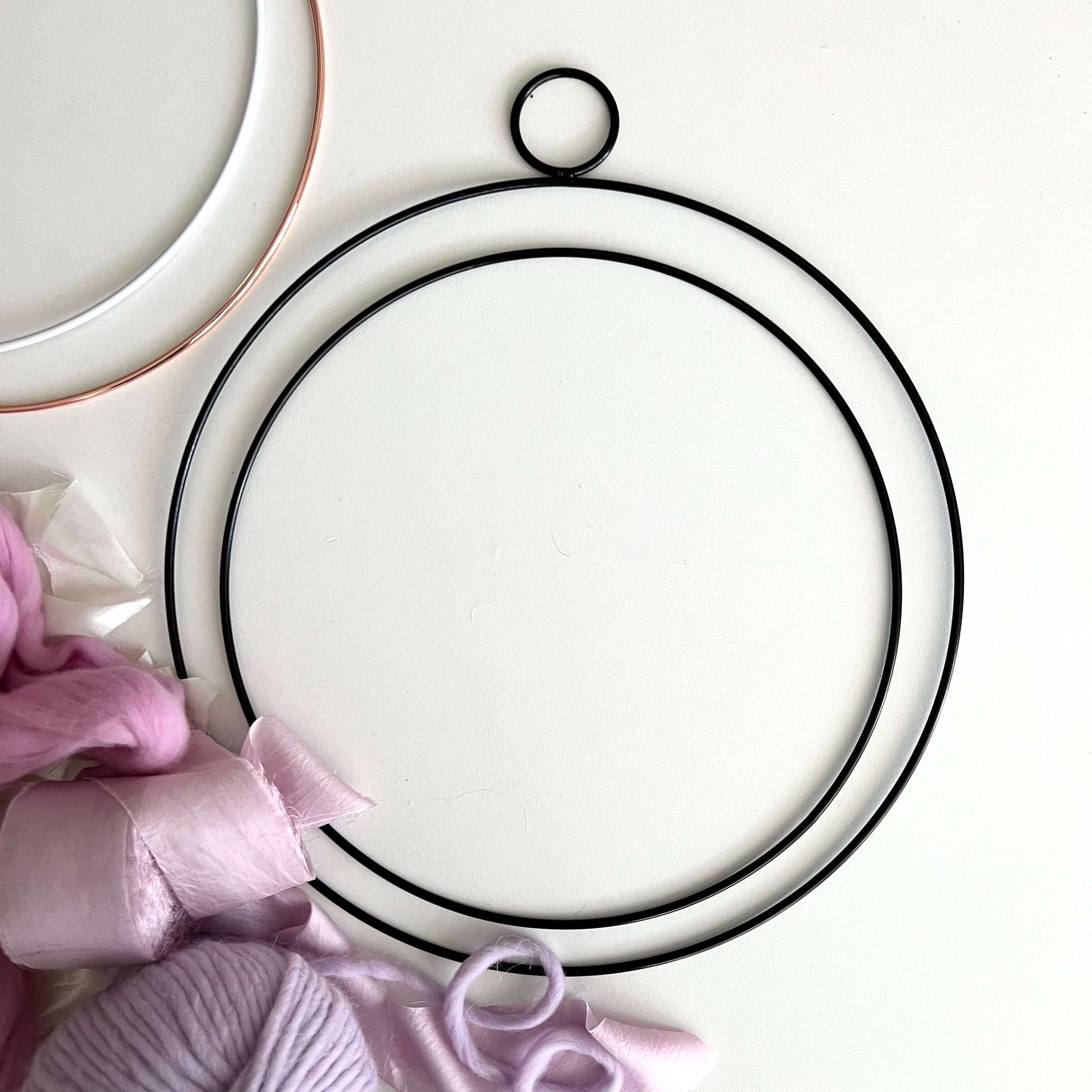 Round Metal Ring | Circle Frame Loom